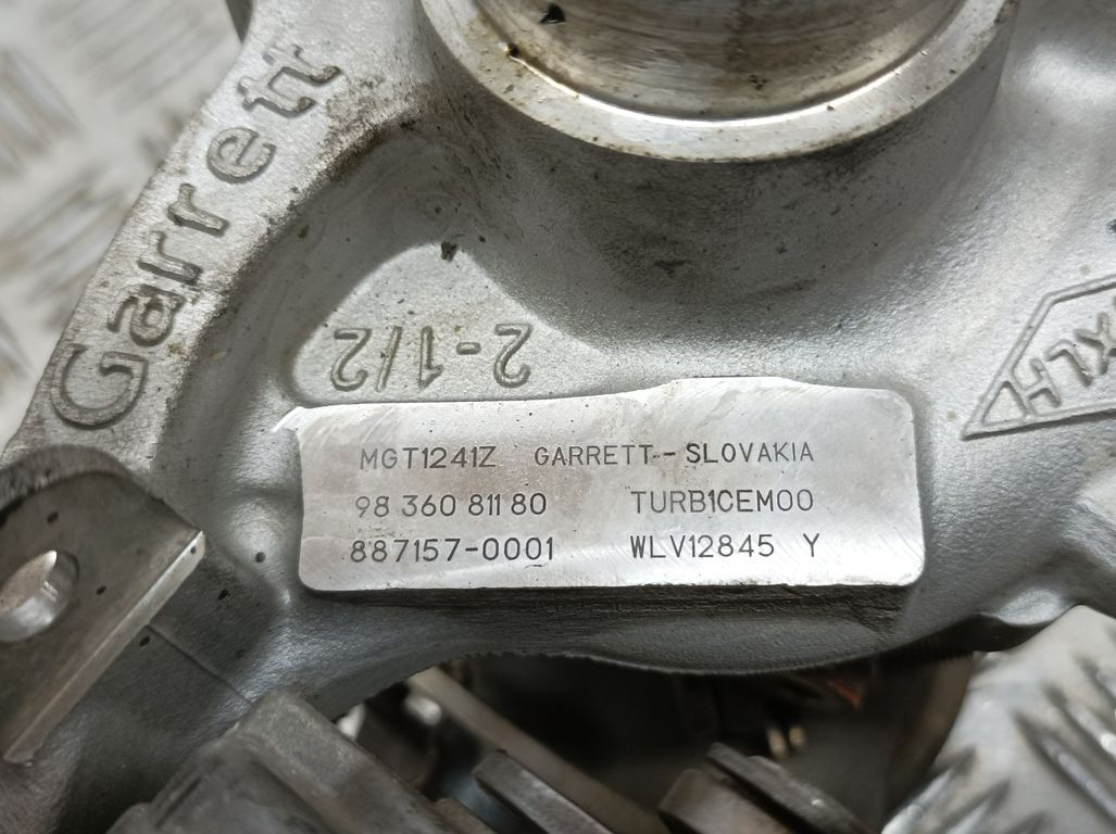 Turbocompresor para Peugeot 2008 (P1)