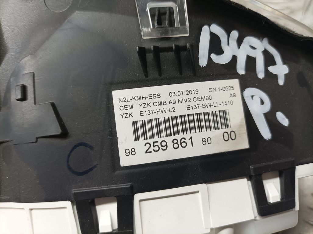 Cuadro Instrumentos para Peugeot 208