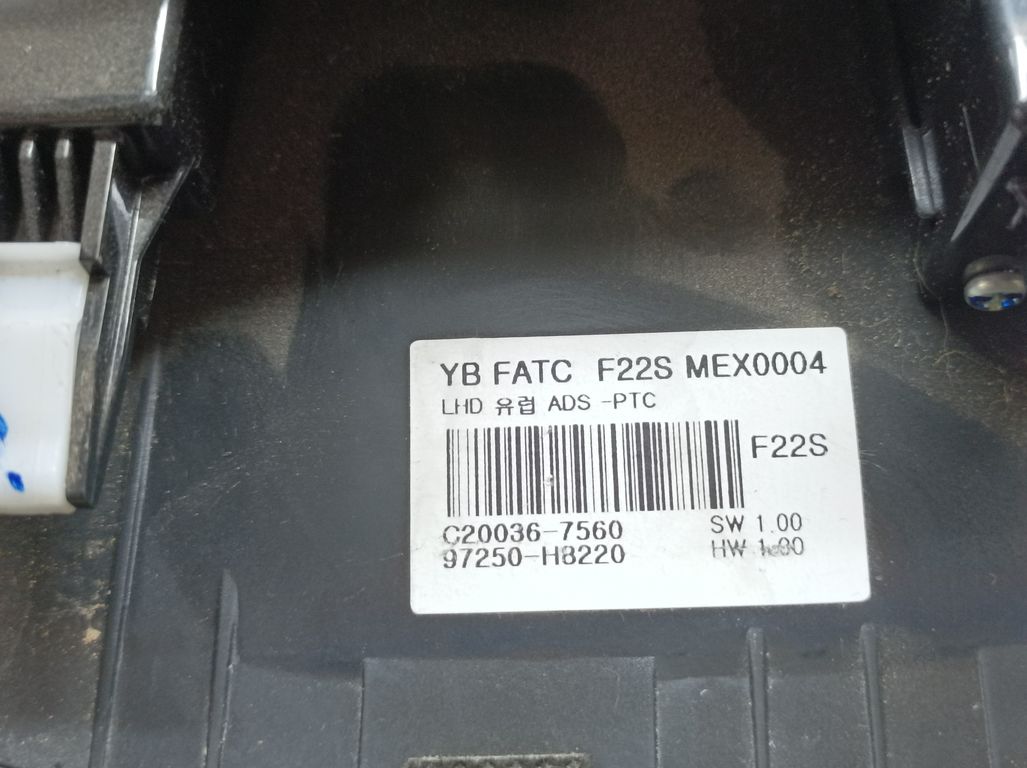 Mando Calefaccion / Aire Acondicionado para Kia Rio (Yb)