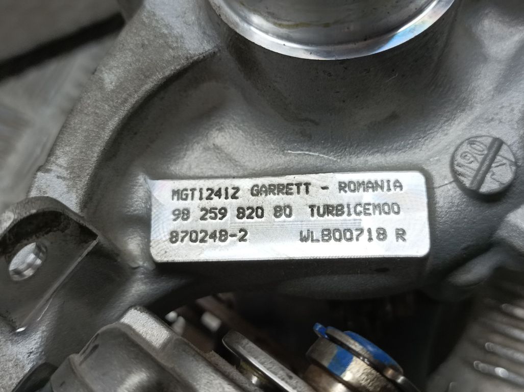 Turbocompresor para Peugeot 208
