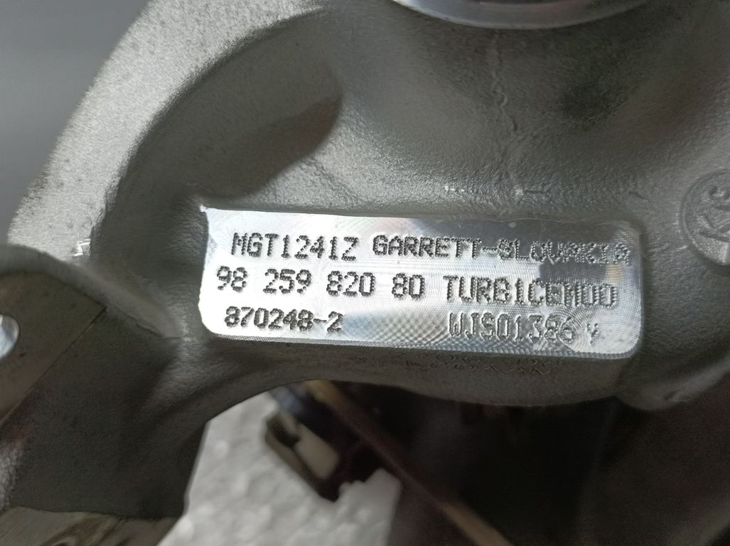 Turbocompresor para Peugeot 208