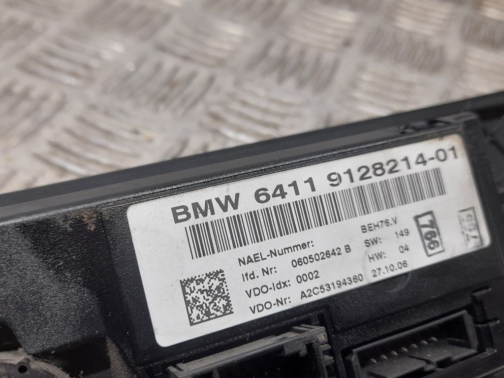 Mando Climatizador para Bmw Serie 3 Berlina (E90)