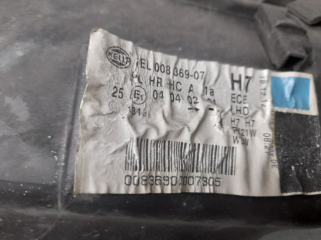 Faro Izquierdo para Mercedes-Benz Clase E (W211) Berlina