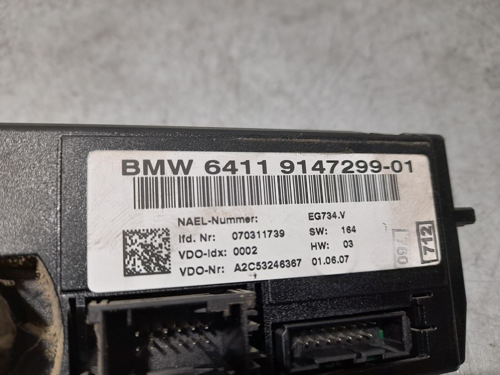 Mando Climatizador para Bmw Serie 1 Berlina (E81/E87)