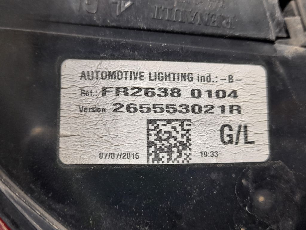 Piloto Trasero Izquierdo para Renault Clio Iv