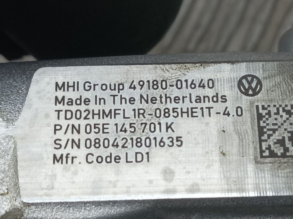 Turbocompresor para Seat Ateca (Kh7)