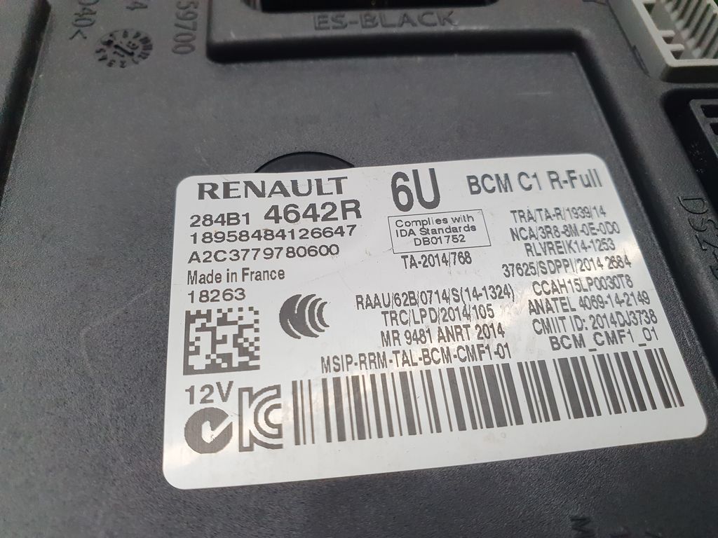 Modulo Electronico para Renault Megane Iv Berlina 5P