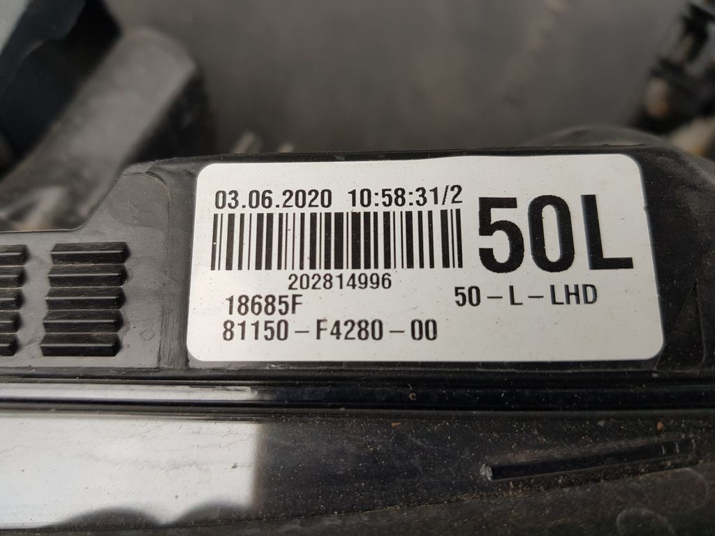 Faro Izquierdo para Toyota C-Hr