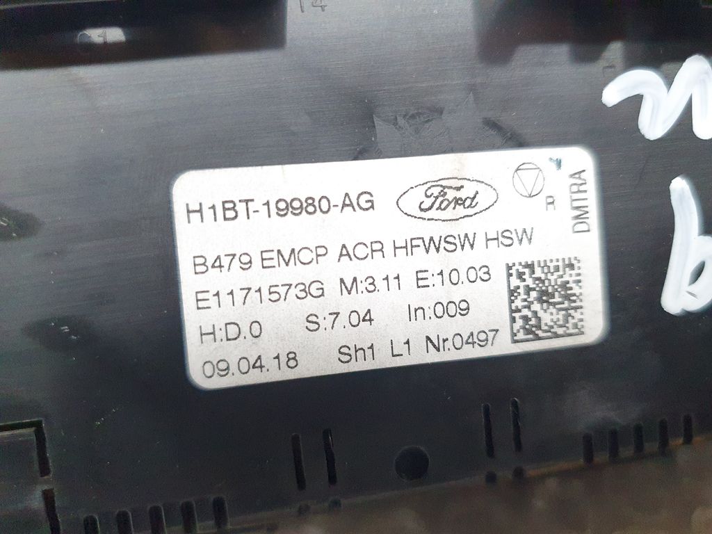 Mando Climatizador para Ford Fiesta (Ce1)