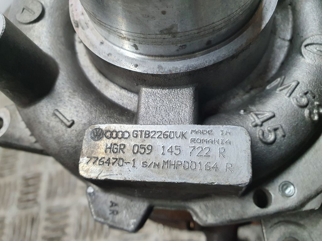 Turbocompresor para Porsche Cayenne (Typ 92Aa)
