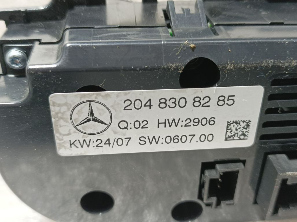 Mando Climatizador para Mercedes-Benz Clase C (W204) Berlina