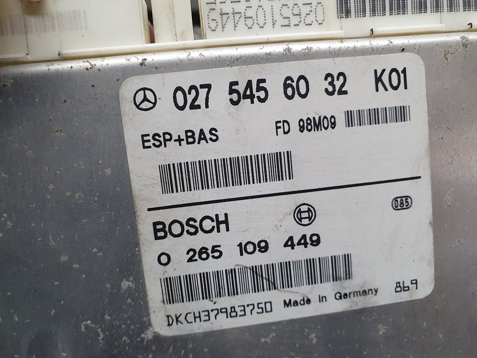 Centralita para Mercedes-Benz Clase A (W168)