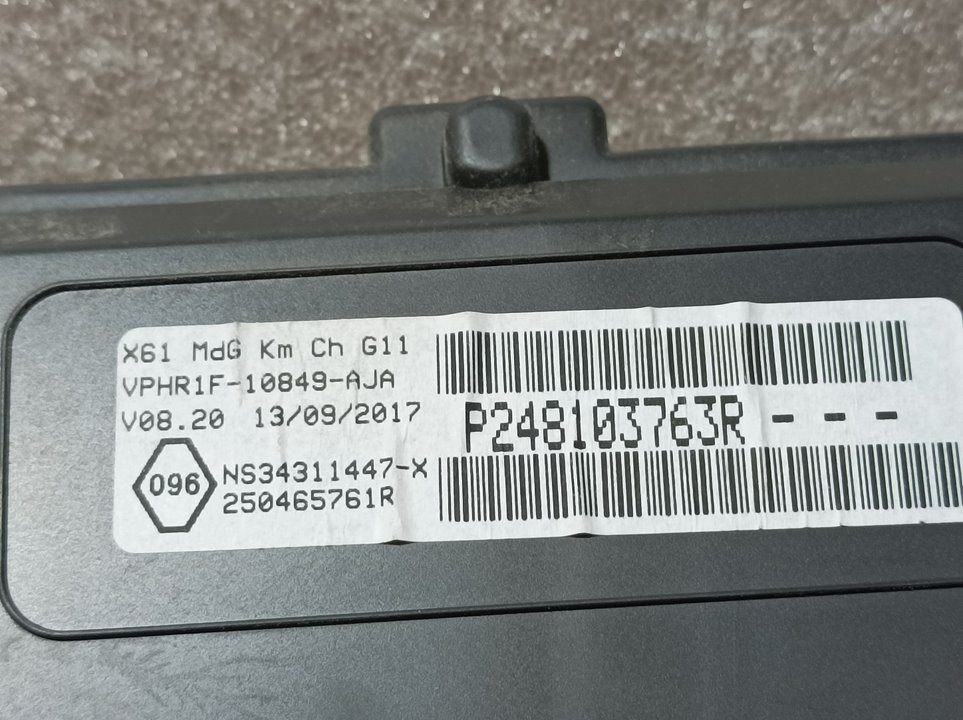 Cuadro Instrumentos para Renault Kangoo
