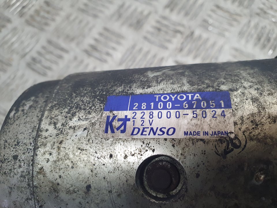 Motor Arranque para Toyota Land Cruiser (J15)