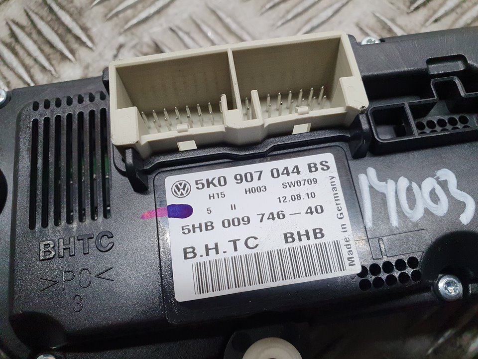 Mando Climatizador para Volkswagen Golf Vi (5K1)