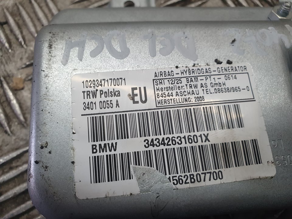 Airbag Lateral Delantero Derecho para Bmw X3 (E83)