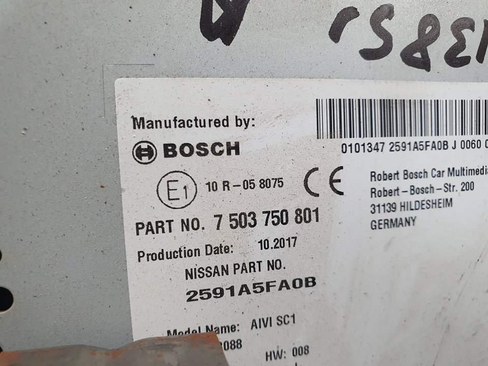 Sistema Navegacion Gps para Nissan Micra V (K14)
