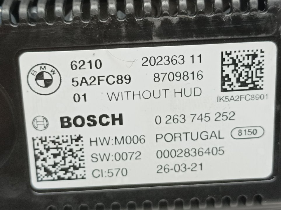 Cuadro Instrumentos para Bmw Serie 2 Gran Coupe (F44)