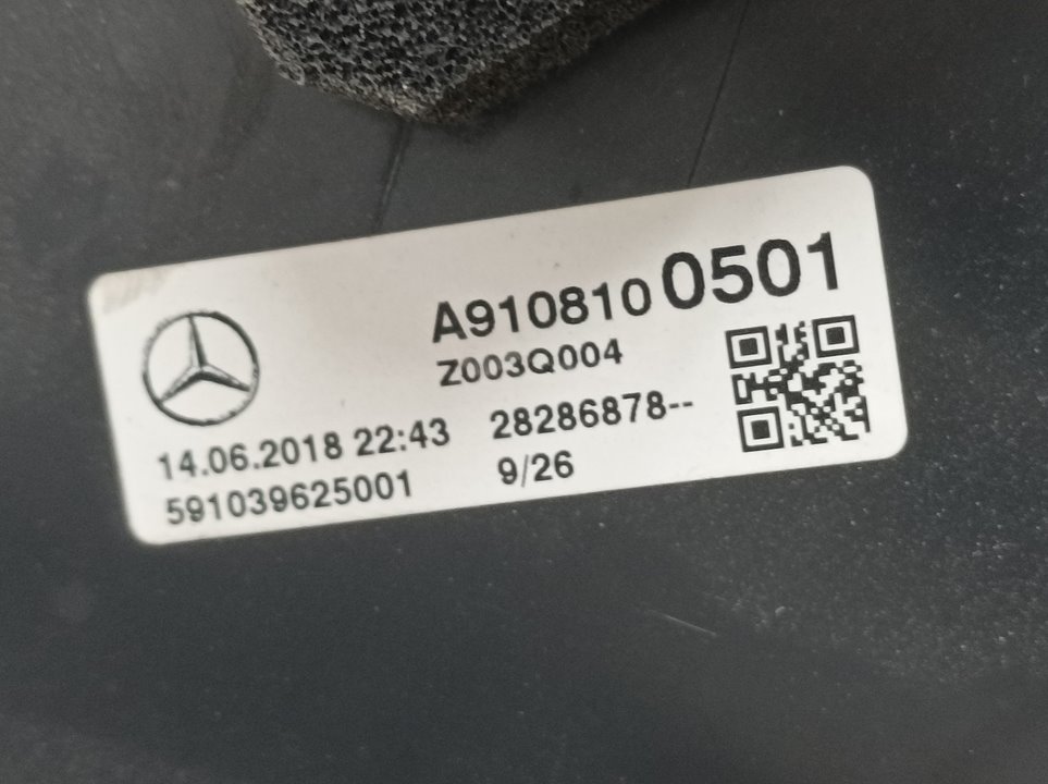Retrovisor Derecho para Mercedes-Benz Sprinter Iii Plataforma Rwd / Awd