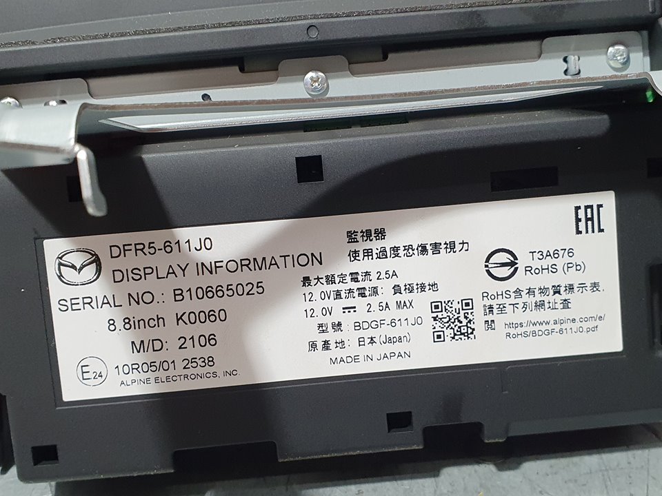 Sistema Navegacion Gps para Mazda Cx-30