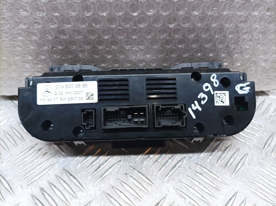 Mando Climatizador para Mercedes-Benz Clase C (W204) Berlina