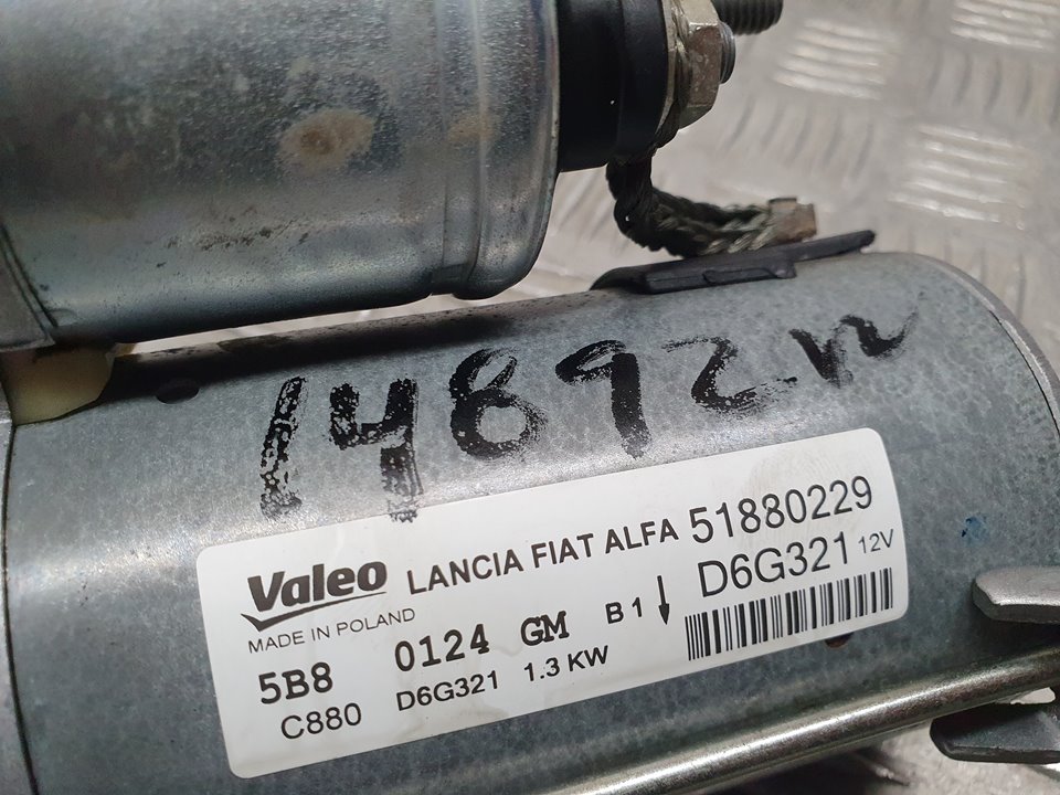 Motor Arranque para Opel Combo D