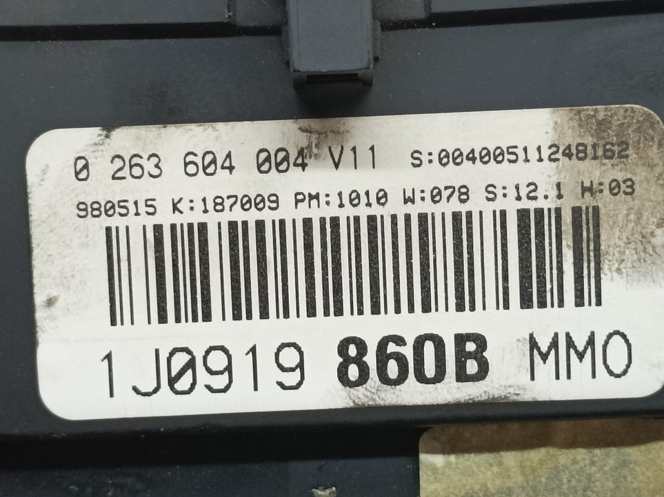 Cuadro Instrumentos para Volkswagen Golf Iv Berlina (1J1)