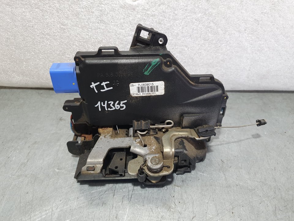 Cerradura Puerta Trasera Izquierda para Porsche Cayenne (Typ 9Pa)
