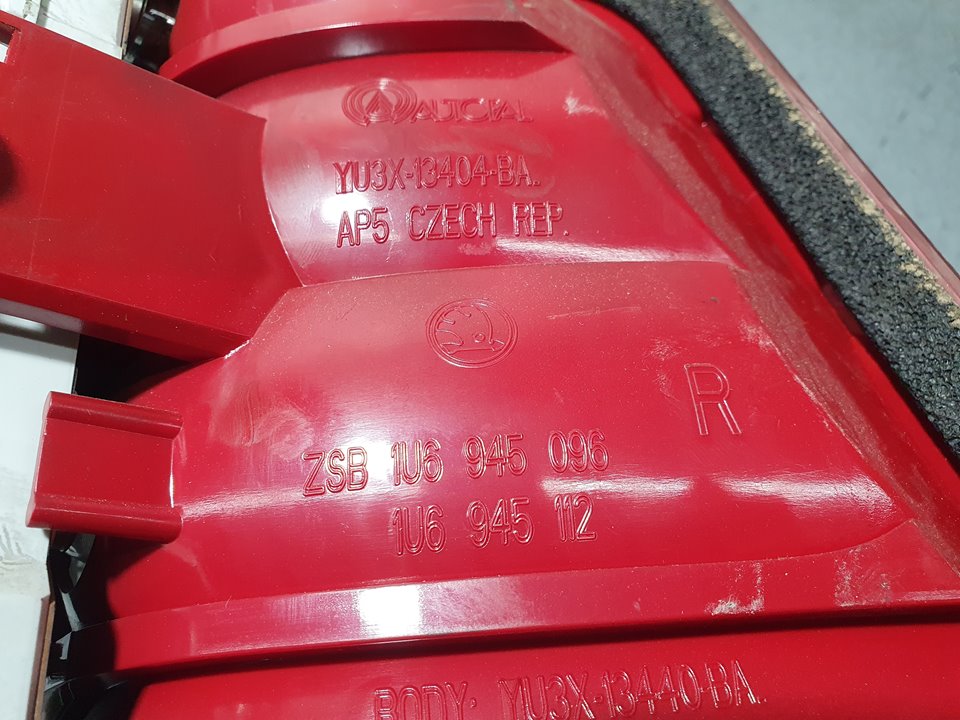 Piloto Trasero Derecho para Skoda Octavia Berlina (1U2)