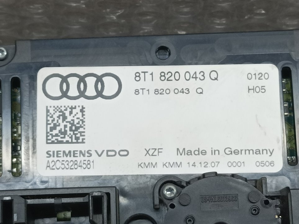Mando Climatizador para Audi A4 Ber. (B8)