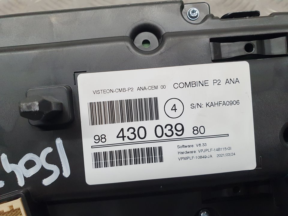 Cuadro Instrumentos para Peugeot 208 (P2)