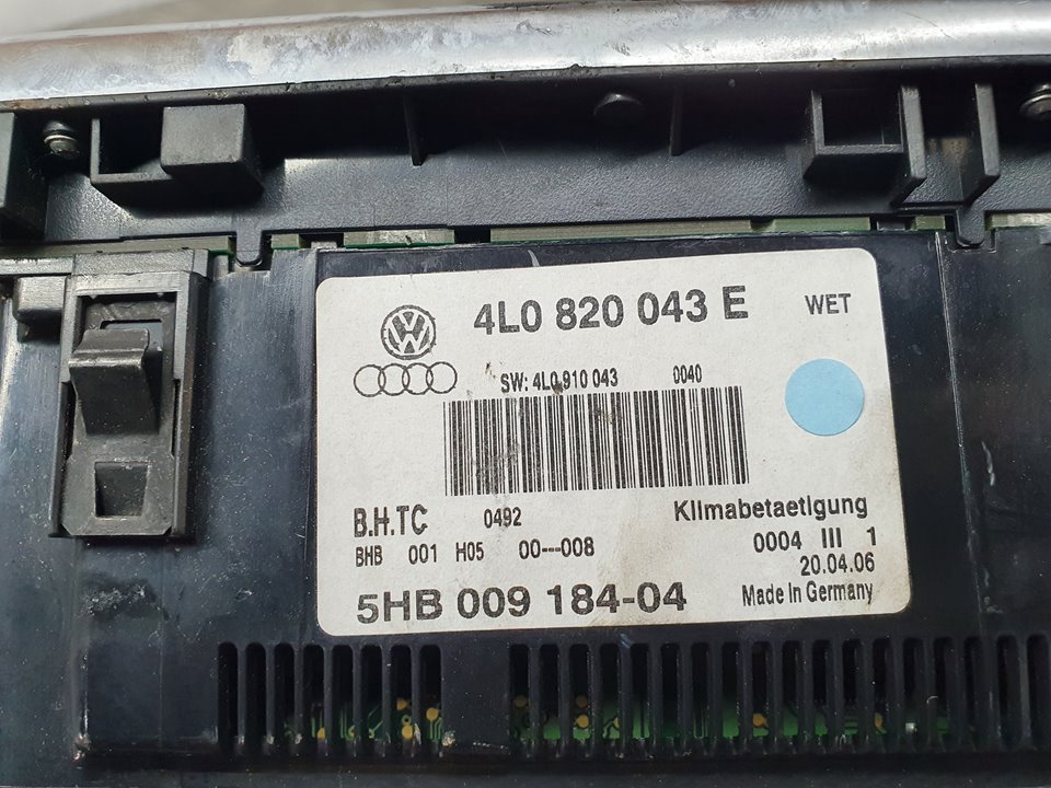 Mando Climatizador para Audi Q7 (4L)