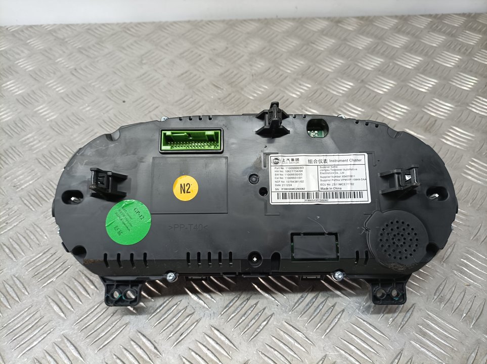 Cuadro Instrumentos para Mg Zs