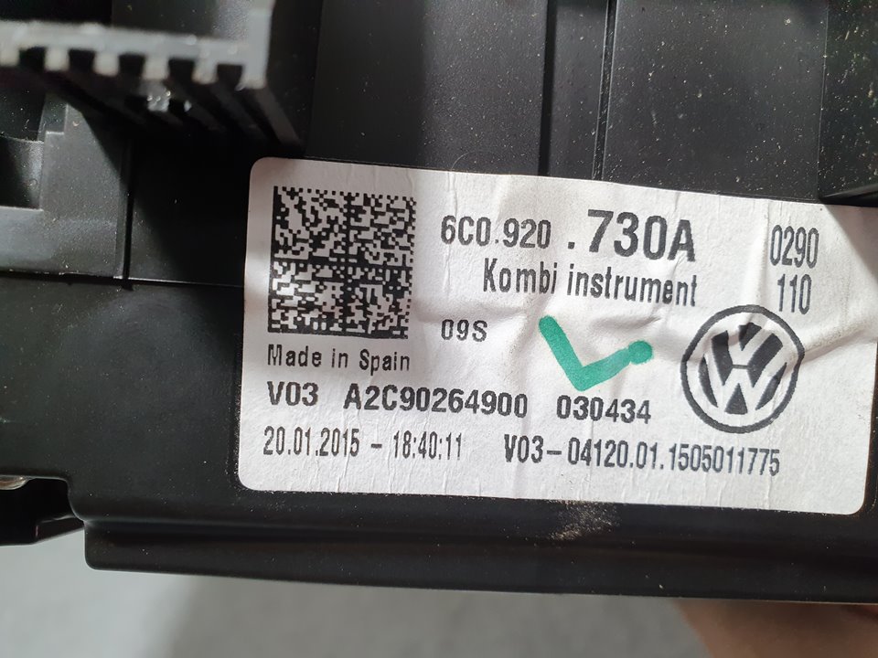 Cuadro Instrumentos para Volkswagen Polo (6C1)