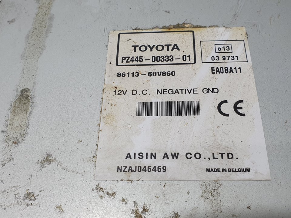 Sistema Navegacion Gps para Toyota Avensis (T27)