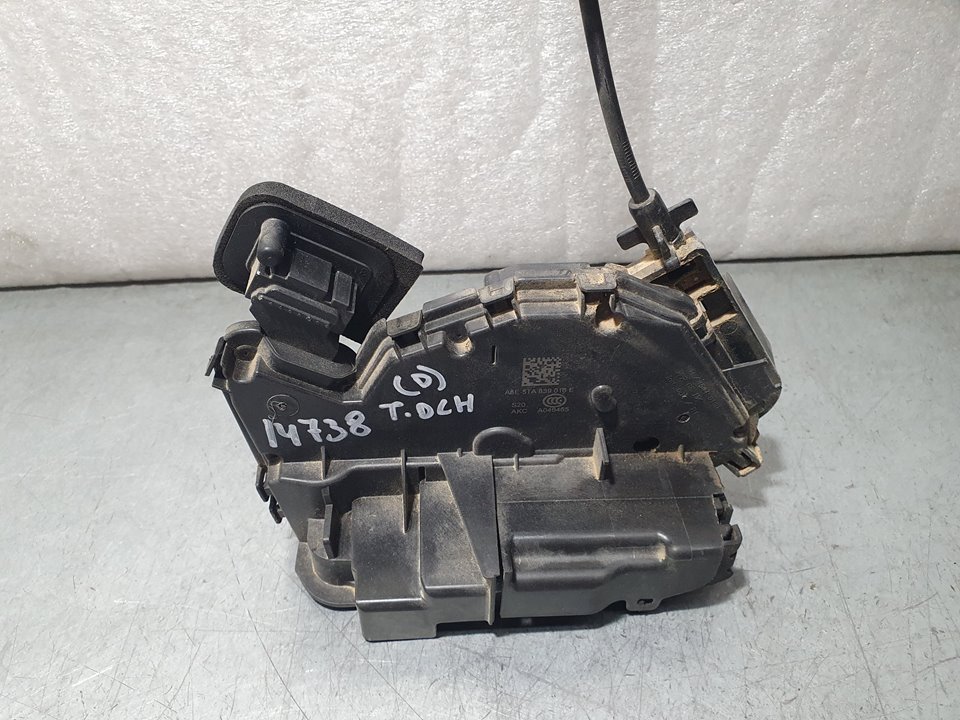 Cerradura Puerta Trasera Derecha para Volkswagen Golf Vii Lim. (Bq1)