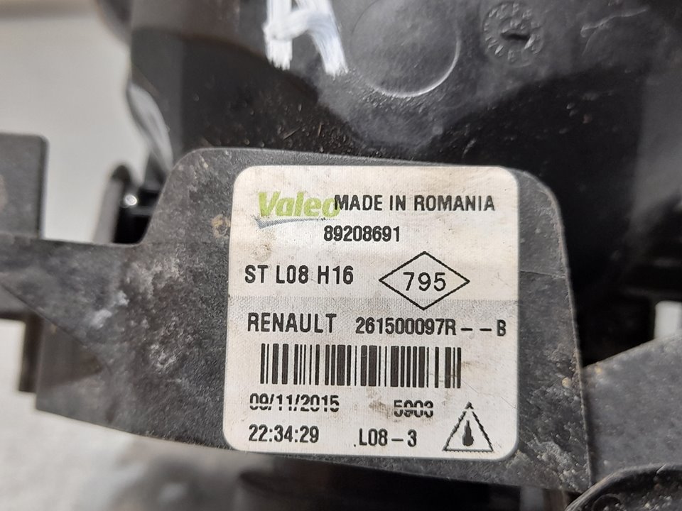 Faro Antiniebla Derecho para Dacia Duster