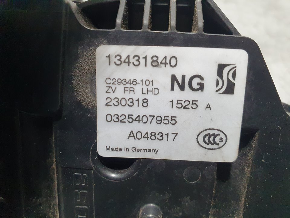 Cerradura Puerta Delantera Derecha para Opel Corsa E