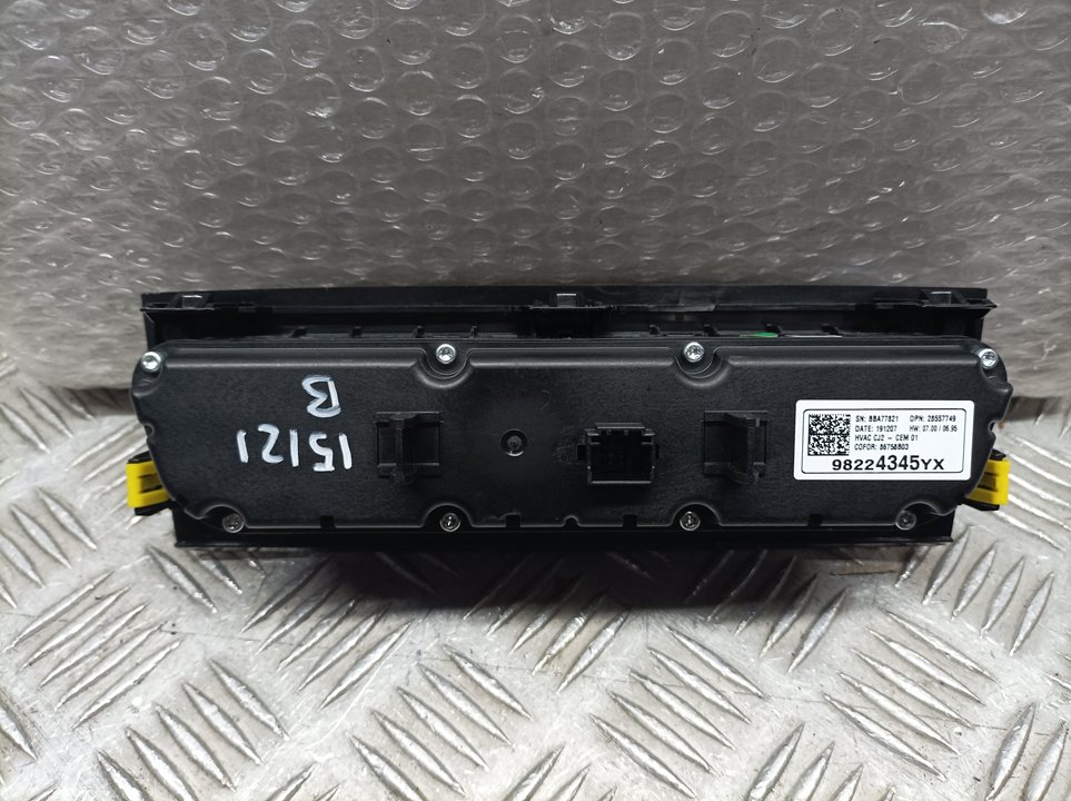 Mando Climatizador para Opel Grandland X