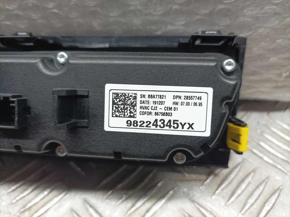 Mando Climatizador para Opel Grandland X
