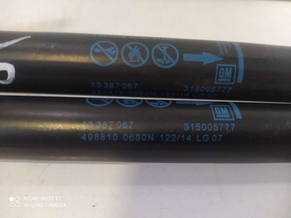 Amortiguadores Maletero / Porton para Opel Zafira Tourer
