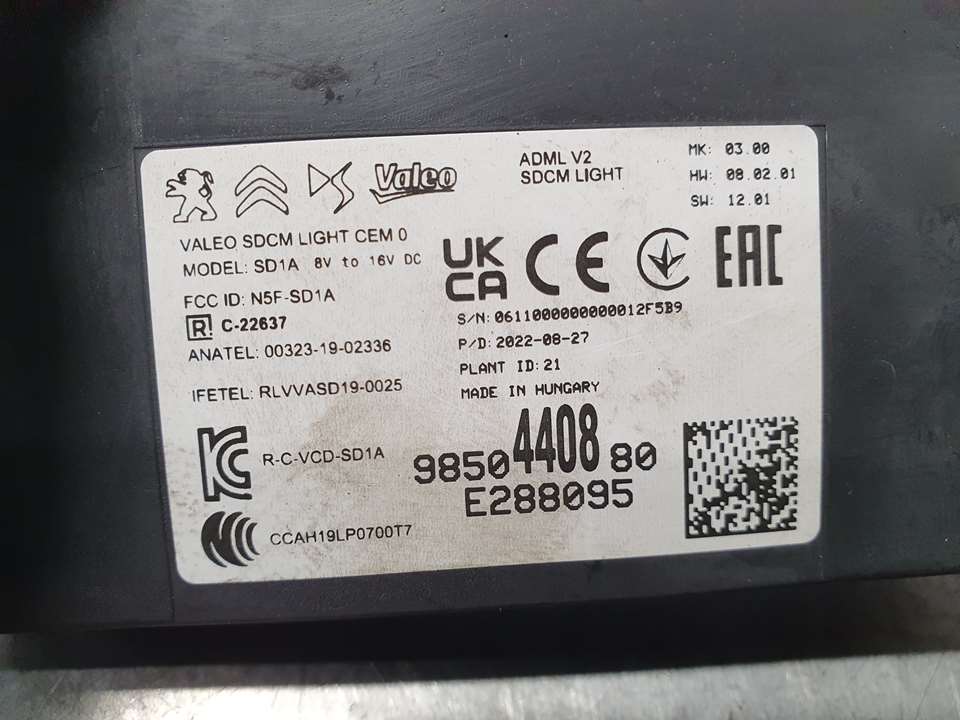 Modulo Electronico para Peugeot 308