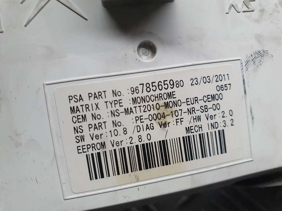Cuadro Instrumentos para Peugeot 508