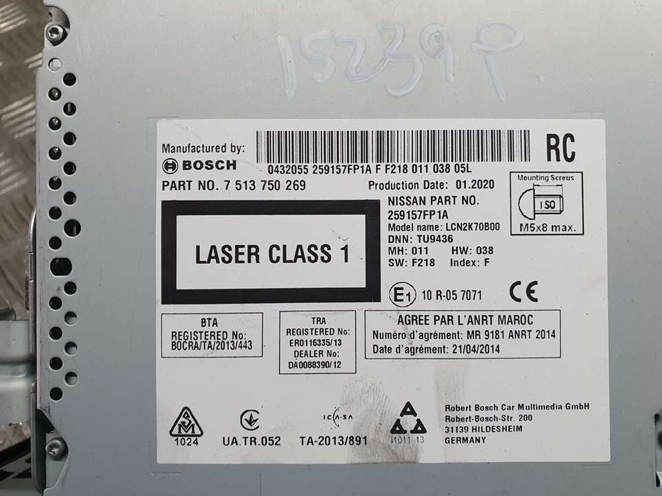 Sistema Navegacion Gps para Nissan X-Trail (T32)
