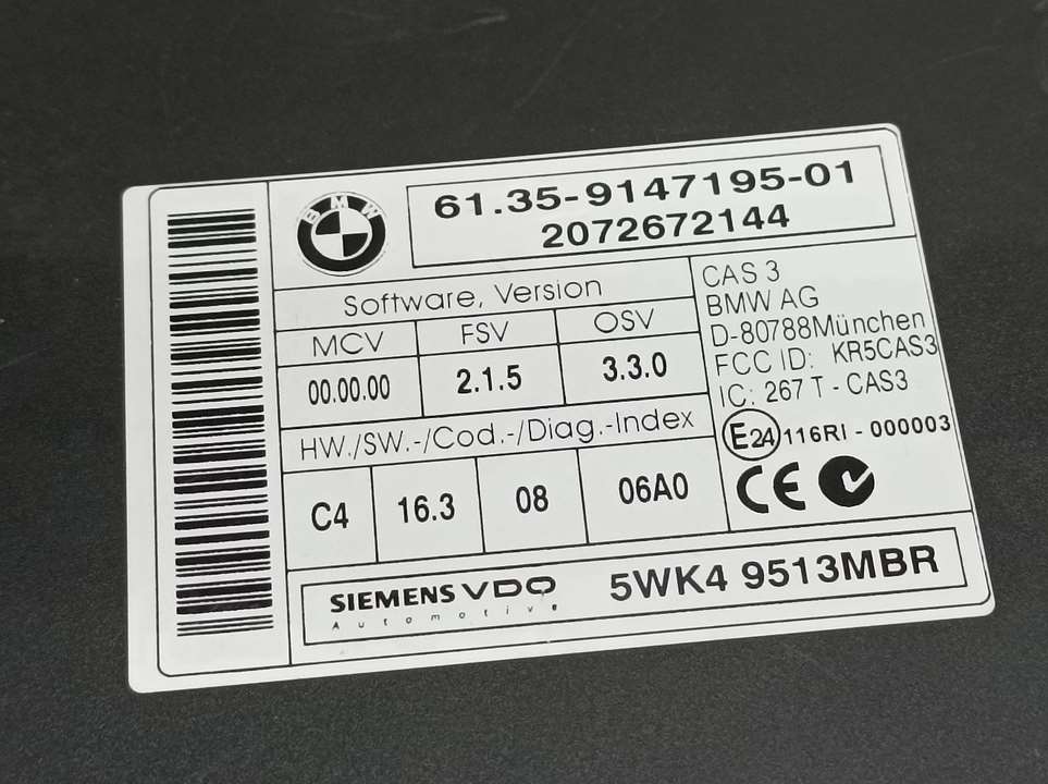 Modulo Electronico para Bmw Serie 3 Berlina (E90)