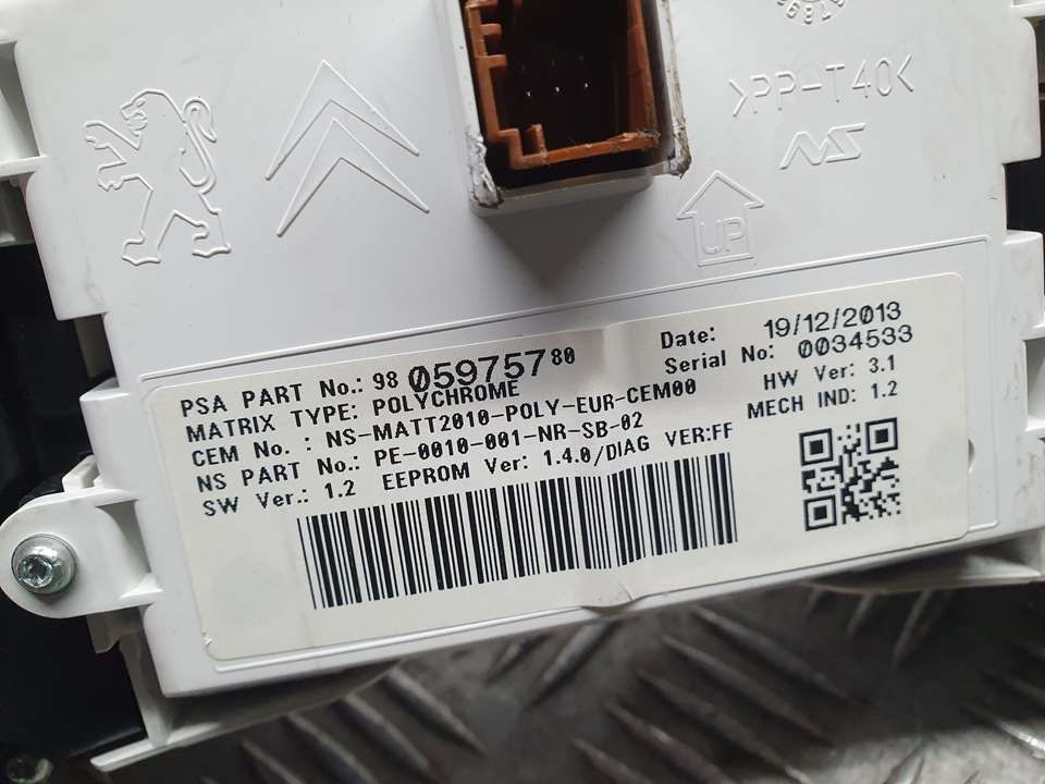 Cuadro Instrumentos para Peugeot 508