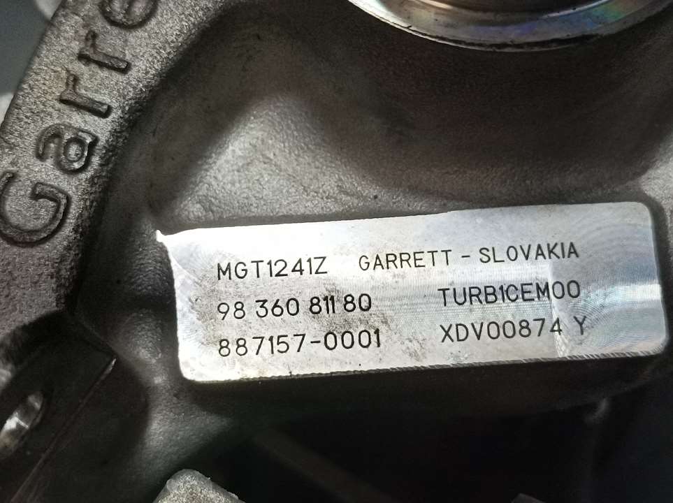 Turbocompresor para Peugeot 2008 (P1)