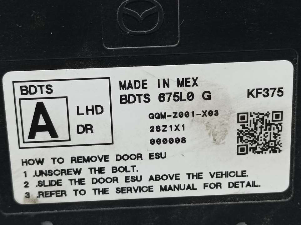 Modulo Electronico para Mazda Cx-30
