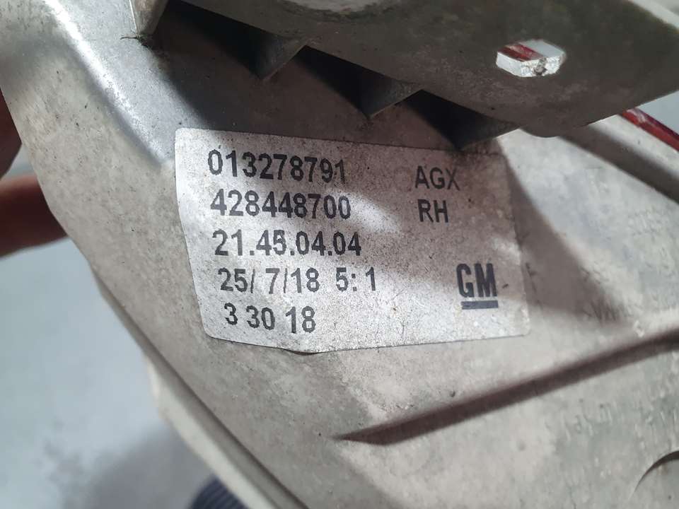 Piloto Trasero Derecho Paragolpes para Opel Zafira Tourer