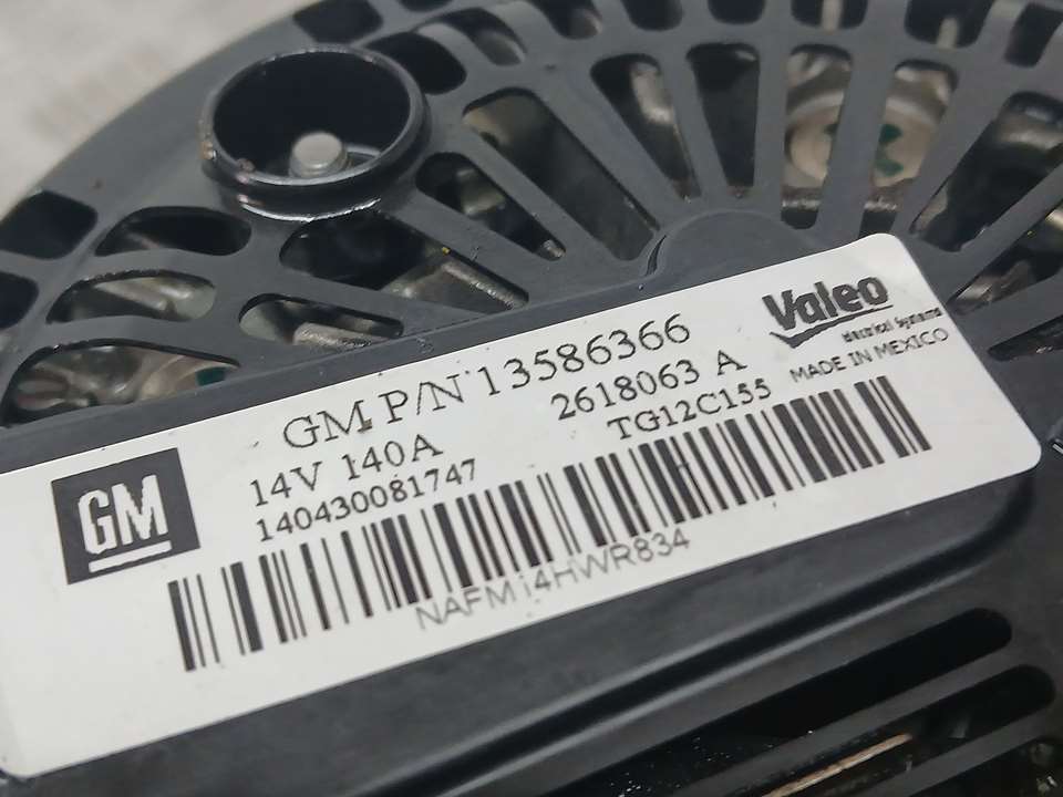 Alternador para Opel Zafira Tourer